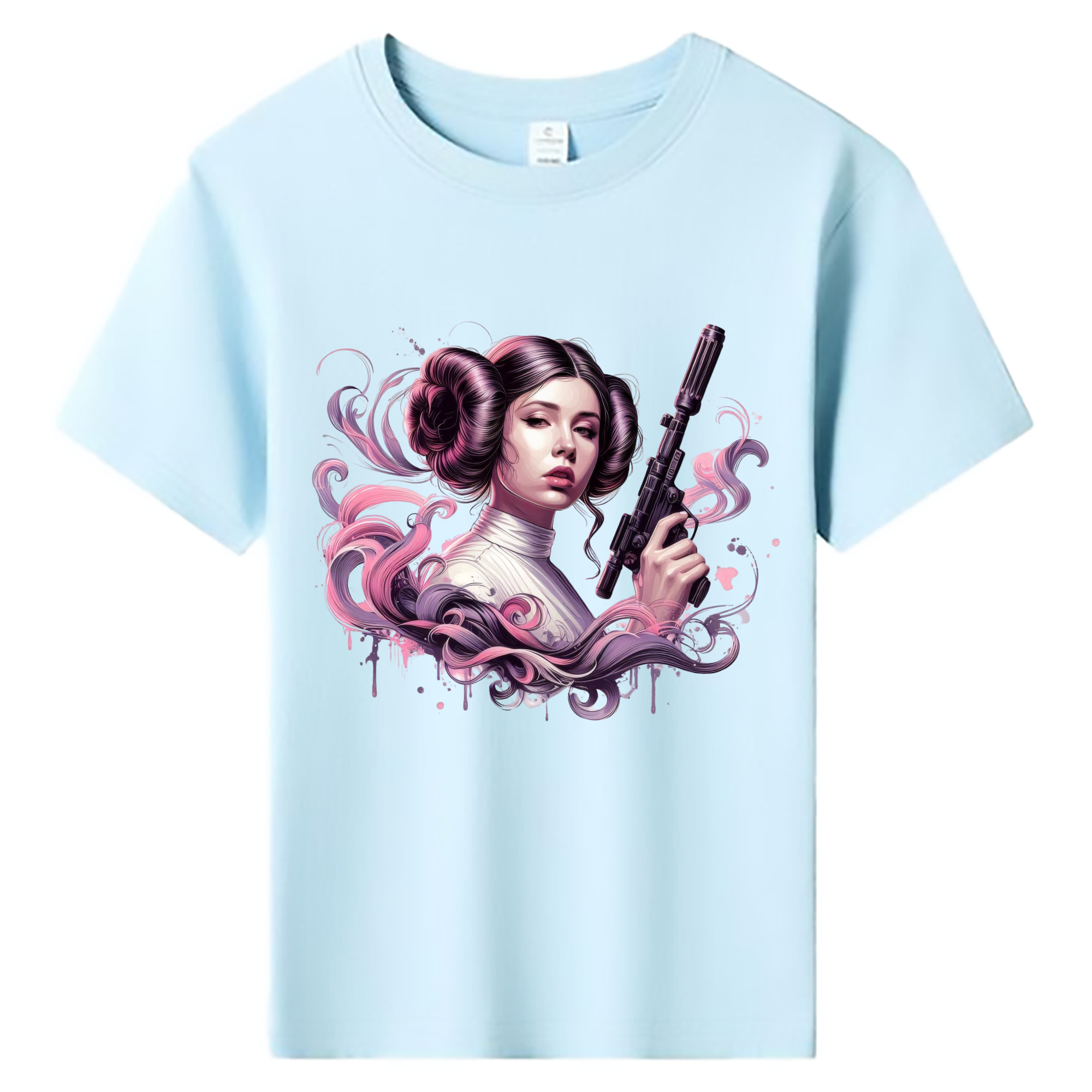（画像用） スター・ウォーズ Star Wars 綿100％キッズTシャツ（フロントプリント）